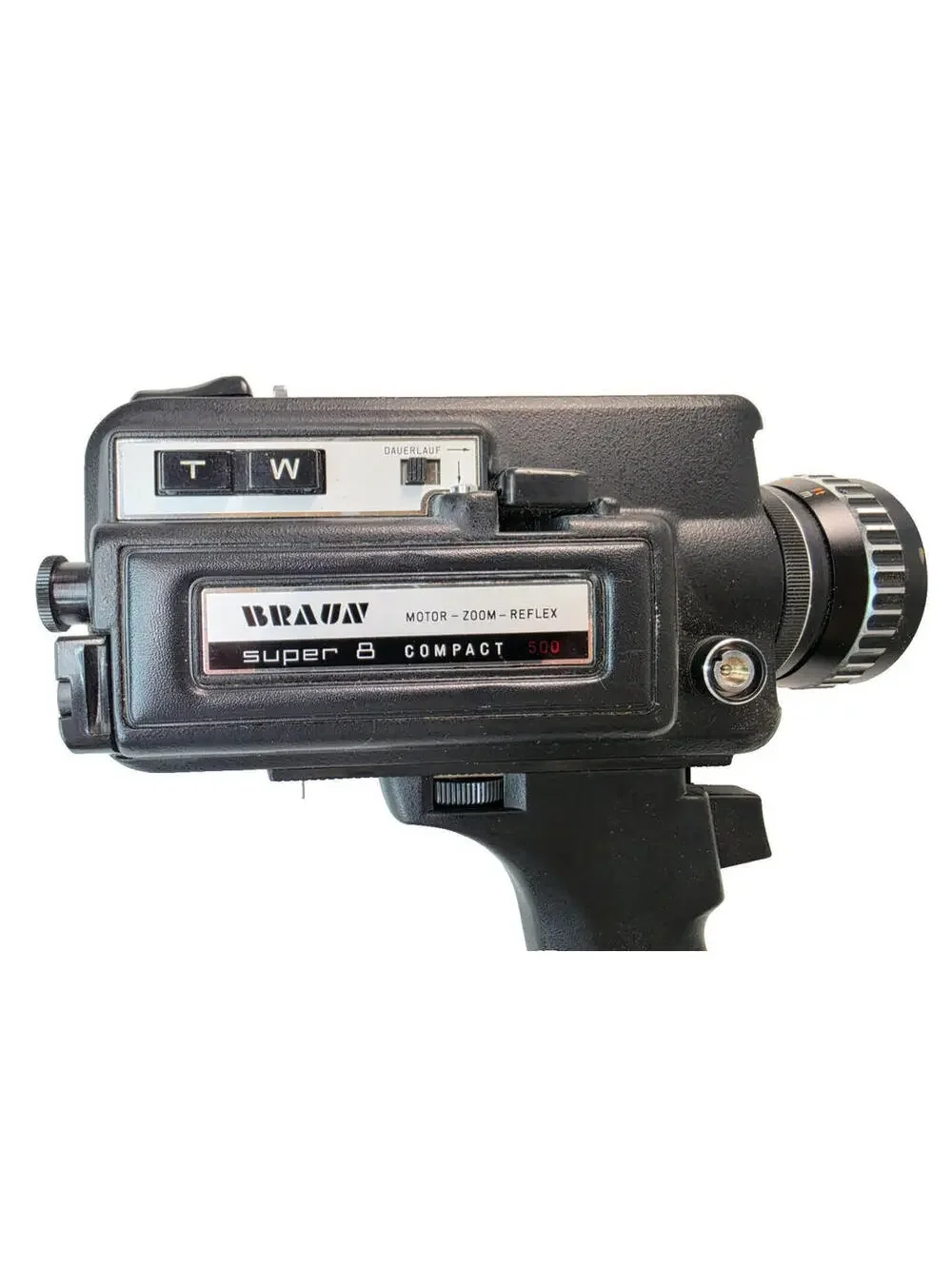 Braun Super 8 Compact 500 Vintage 1970s German Film Movie Camera